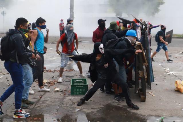 ONU y UE condenan violencia en protestas de Colombia