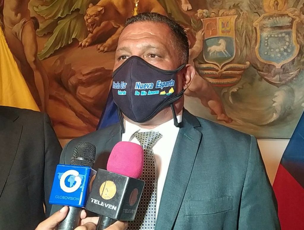 Gobernador Alfredo Díaz exige al Gobierno que realice inversiones en servicios públicos en Nueva Esparta