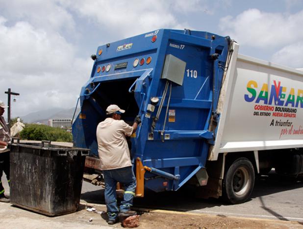 Sanear recolectó y procesó más de 8.500 toneladas de desechos sólidos en Nueva Esparta