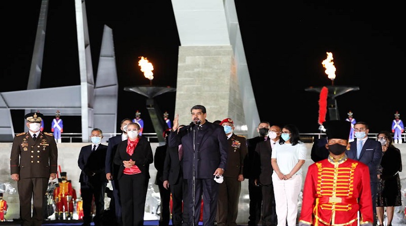 Maduro inició las conmemoraciones del bicentenario de la Batalla de Carabobo
