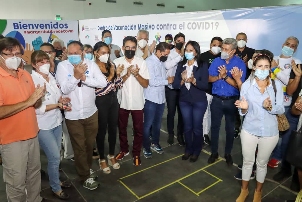 Inauguran Centro de Vacunación Masiva contra el COVID-19 en Nueva Esparta