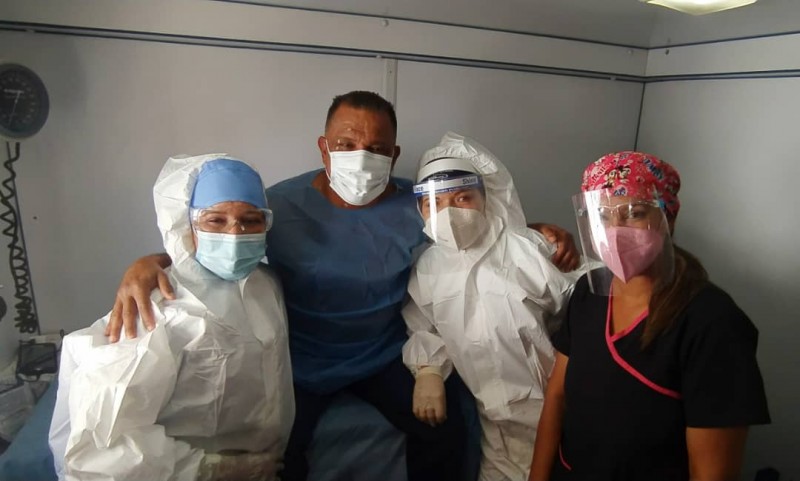 Gobernador Alfredo Díaz asistió a jornada de evaluación de piel en Funsone