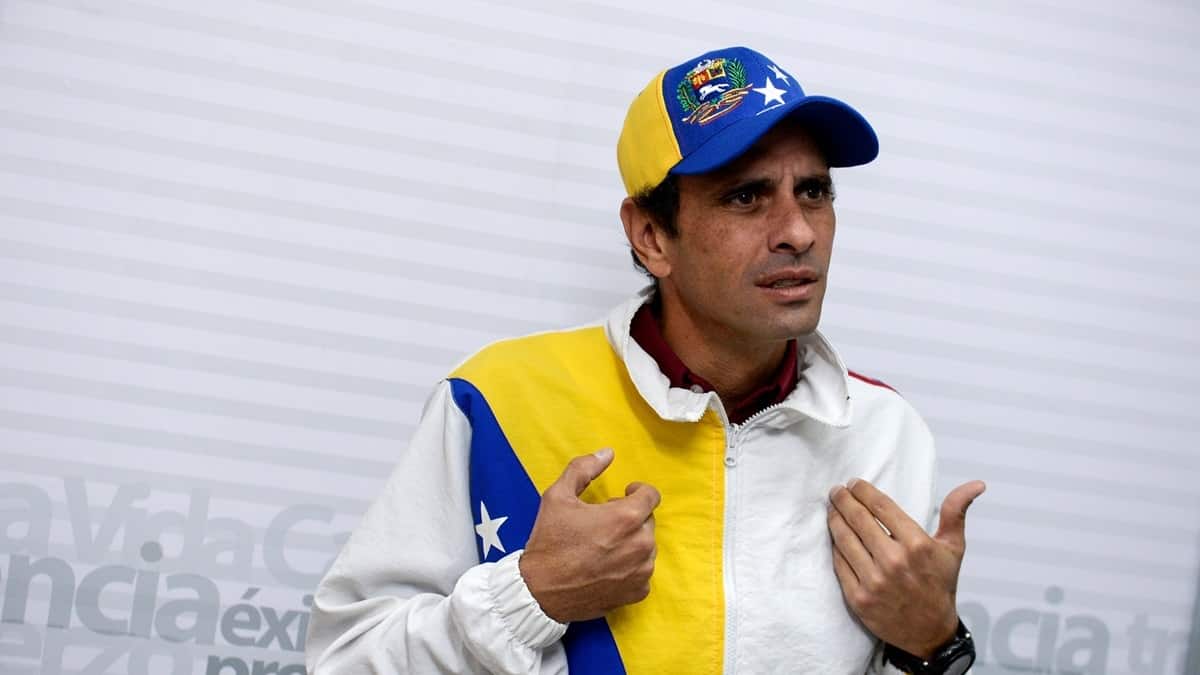 Capriles: "Maduro no quiere que la oposición de verdad participe en las elecciones"
