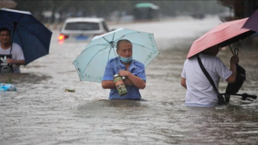 Inundaciones en el centro de China han dejado al menos 51 muertos