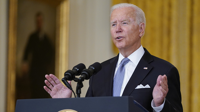 Biden: Tropas de EE.UU. podrían quedarse en Afganistán después del 31 de agosto