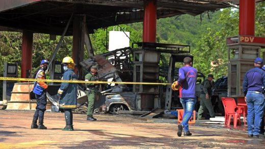 Reportan ocho heridos por explosión en estación de servicio en Anzoátegui