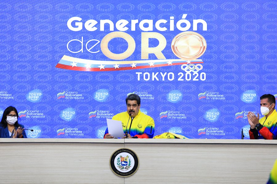 Maduro ordenó a Delcy Rodríguez “traer a Venezuela” a los mejores entrenadores para entrenar a los atletas