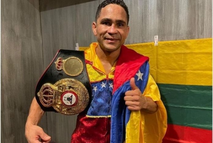 Venezolano Gabriel Maestre se convierte en el campeón interino del peso welter de la AMB