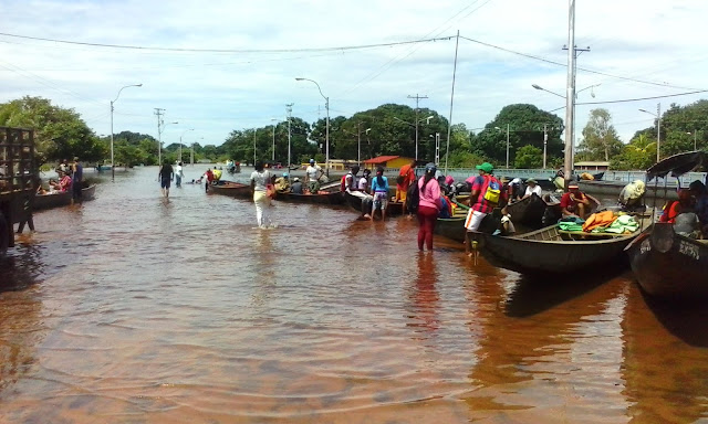 Casi 300 familias continúan afectadas por inundaciones en La Victoria en Apure