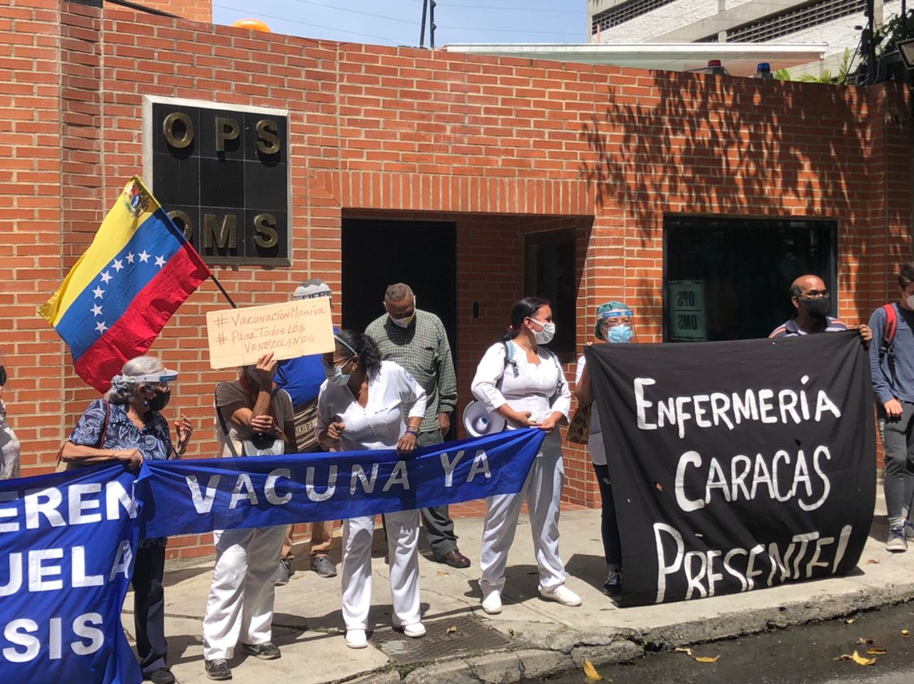 Piden a la OPS en Caracas vacunación masiva y datos reales de inmunización