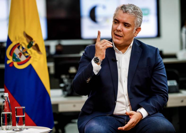 Duque insistió en que las negociaciones entre la oposición y Maduro deben llevar a elecciones presidenciales