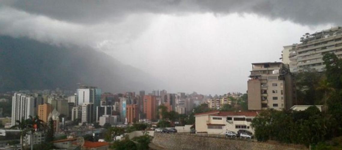 Inameh pronostica lluvias y descargas eléctricas en gran parte del país este #25Oct