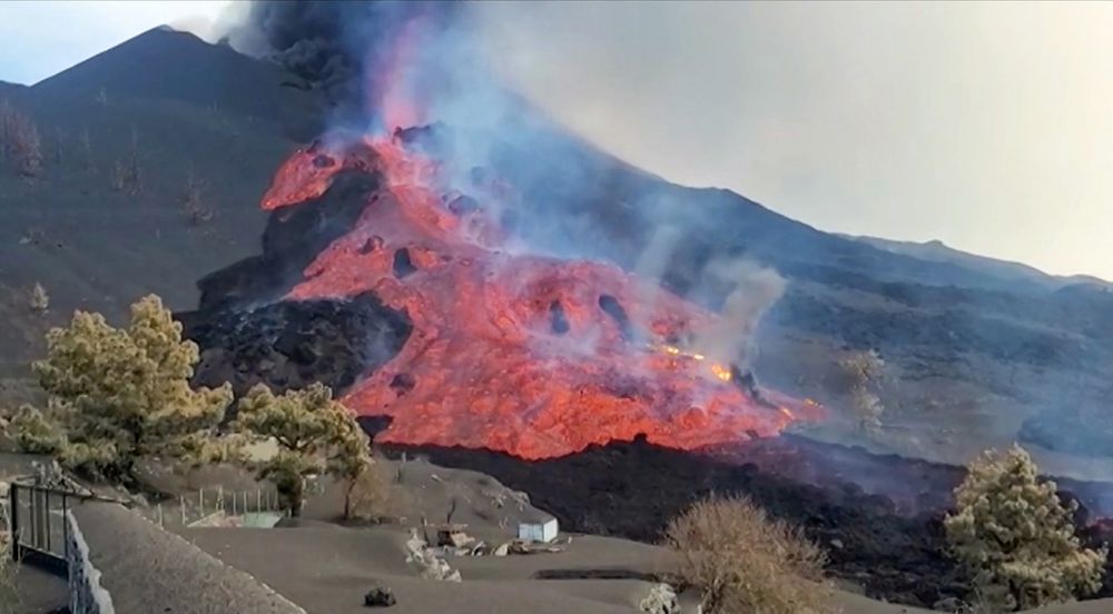 800 habitantes de La Palma fueron evacuadas ante el avance de la lava
