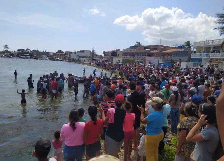 Reciben en Boca de Río a pescadores desaparecidos este fin de semana