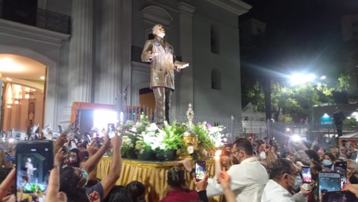 Feligreses pidieron al beato José Gregorio Hernández por la unión y reconciliación de Venezuela
