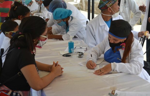 Realizan con éxito mega jornada de salud en La Arboleda