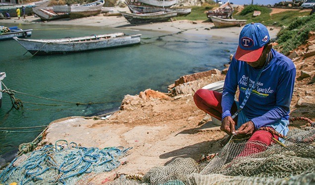 Reportan baja producción de pesca en Playa Valdez