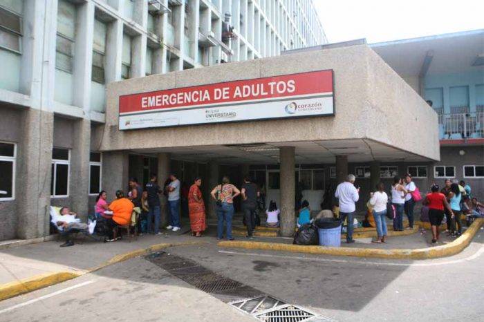 9 de 10 pacientes contraen bacterias en el Hospital Universitario de Maracaibo