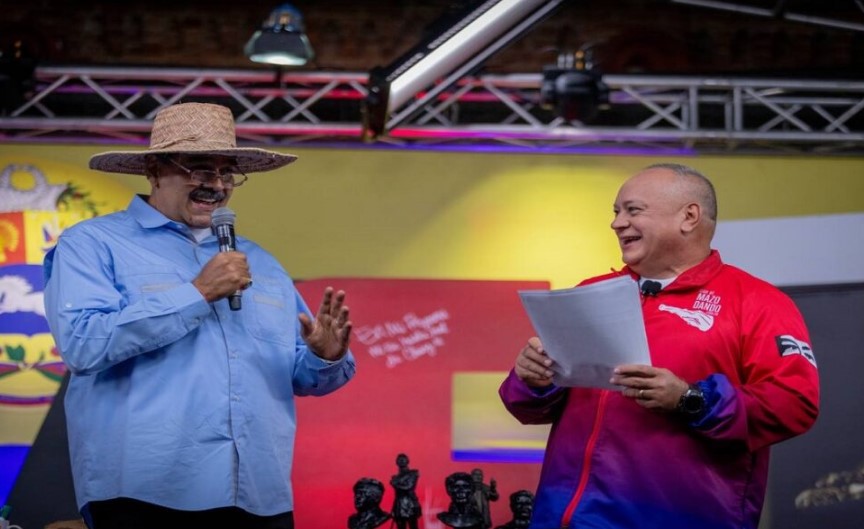 Nicolás Maduro y Diosdado Cabello. | Foto: Cortesía