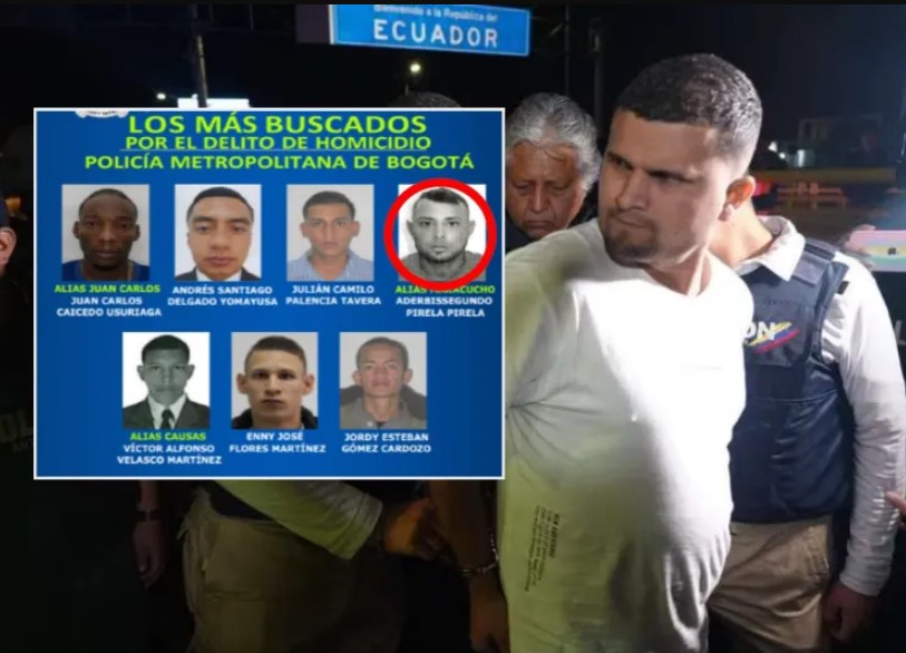 Los satanás son una banda delincuencial transnacional que tiene en vilo a los bogotanos – crédito Policía Nacional