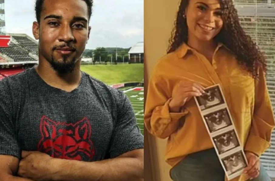 Jugador de fútbol americano envenenó mortalmente a su novia embarazada