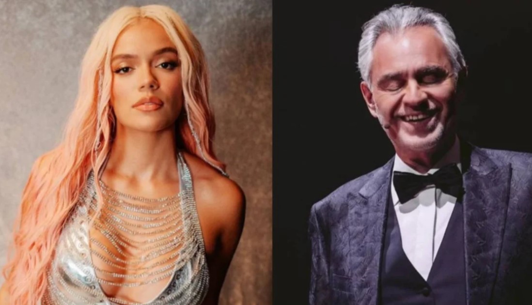 Andrea Bocelli y Karol G