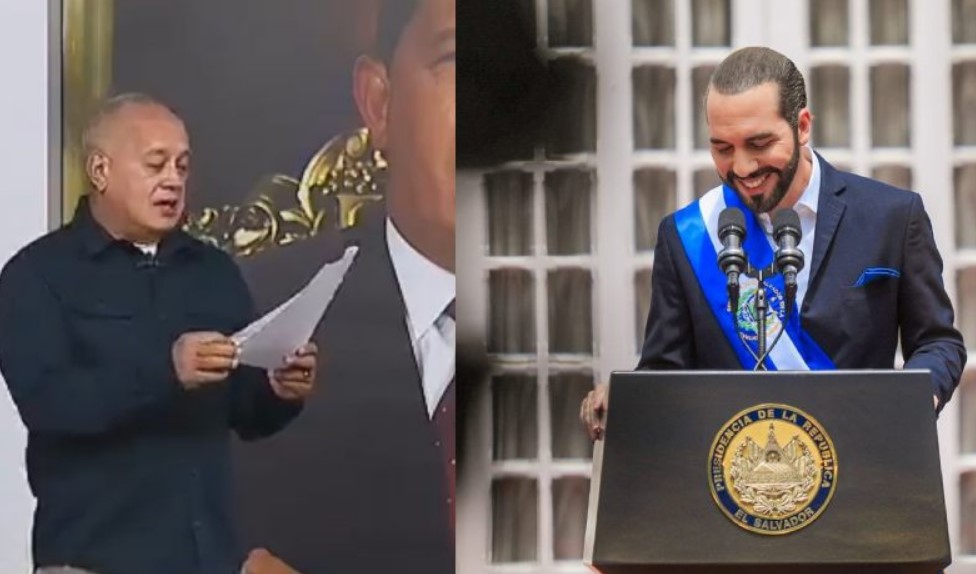  Diosdado Cabello y Nayib Bukele