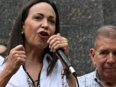 María Corina Machado y Edmundo González