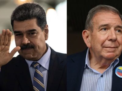 Nicolás Maduro y Edmundo González