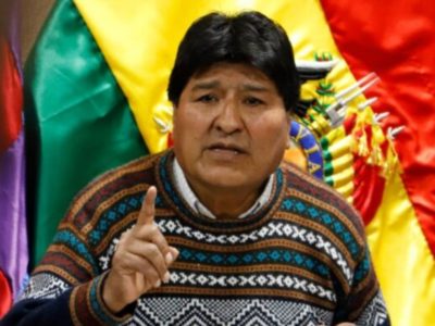 El expresidente Evo Morales (2006-2019)