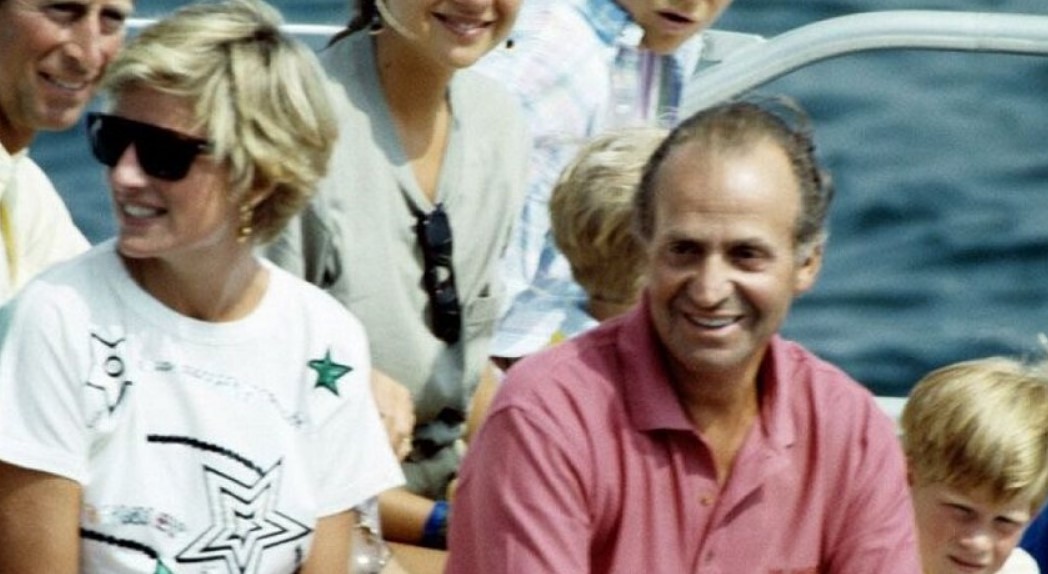 Rey Juan Carlos y Diana de Gales