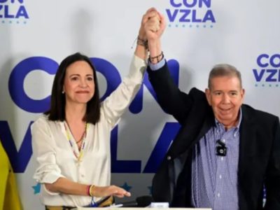 Edmundo González y Maria Corina