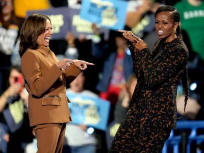 Kamala Harris y Michelle Obama